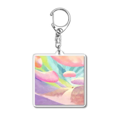 夢の中へ Acrylic Key Chain