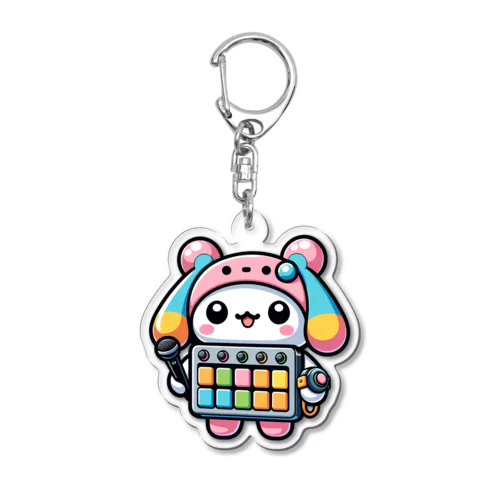 パッド子ちゃん｜Team Blackpads x Urinamiコラボシリーズ Acrylic Key Chain