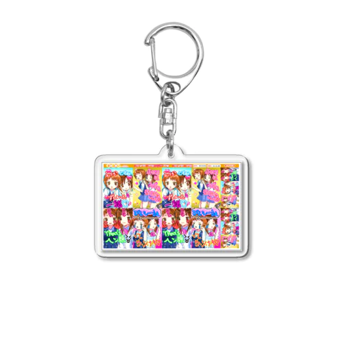 2003年の女子高生のプリクラ Acrylic Key Chain