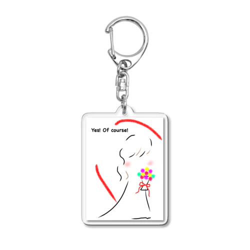 Yes! Of course! Acrylic Key Chain