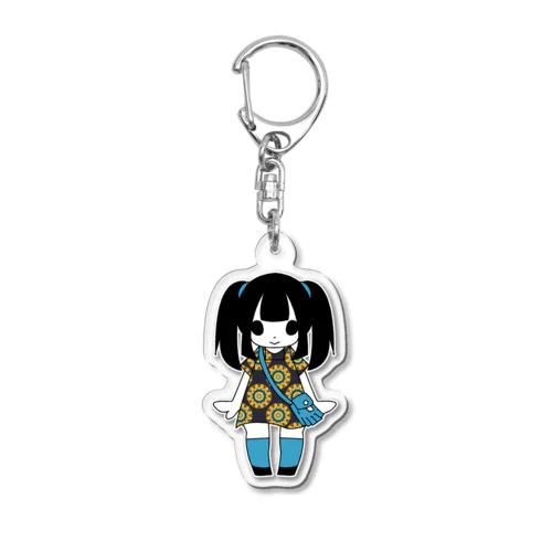 ぐるぐるちゃん-B Acrylic Key Chain