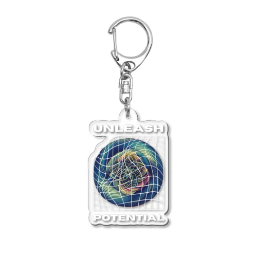 "Unleash Potential" Graphic Tee & Merch Acrylic Key Chain