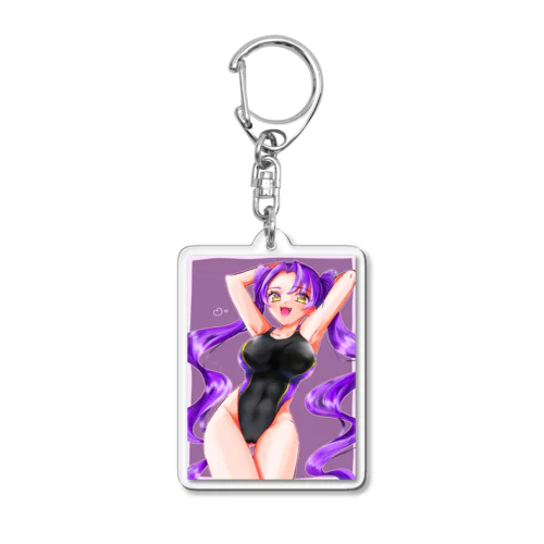 ツインテちゃん Acrylic Key Chain