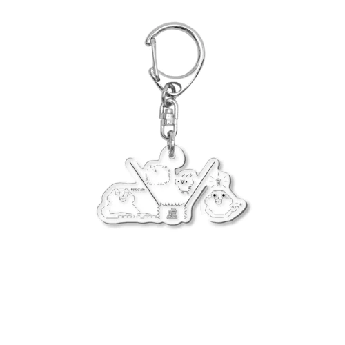 やる夫（虚） Acrylic Key Chain