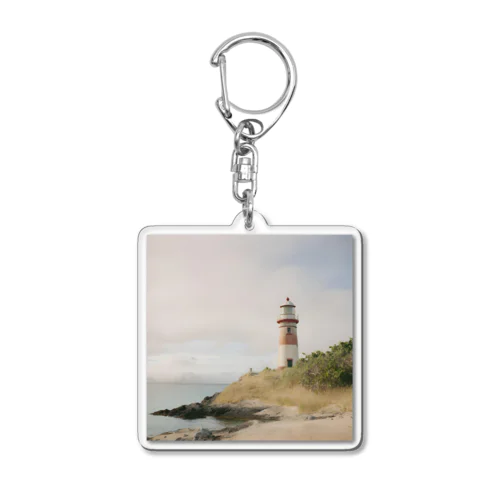 離島の灯台グッズ Acrylic Key Chain