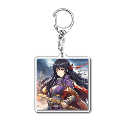 亀田美恵 Acrylic Key Chain