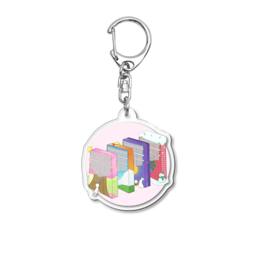 カリンバ東北 Acrylic Key Chain