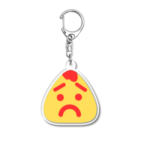 おこまりおにぎり　おむらさん Acrylic Key Chain