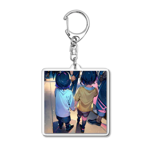 Children Acrylic Key Chain