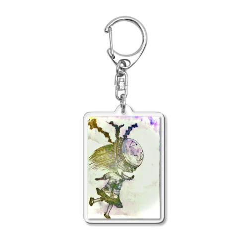 COSMONAUT Acrylic Key Chain