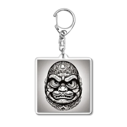 ゴリ達磨004【DARUMA-MA】 Acrylic Key Chain