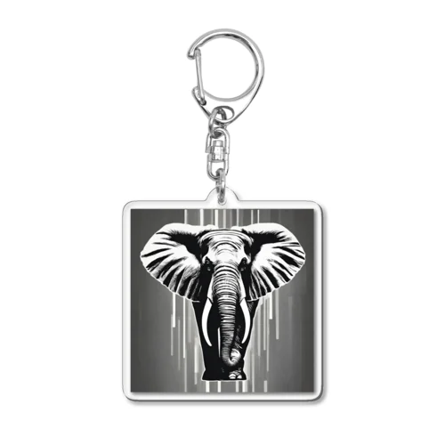 Elephant Acrylic Key Chain