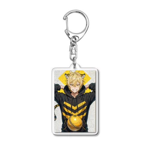 トラ系男子 Acrylic Key Chain