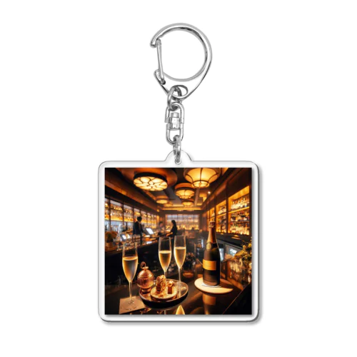 都会のBAR Acrylic Key Chain