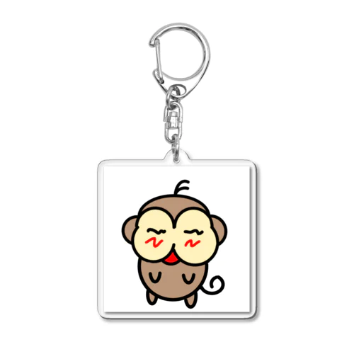 お猿 Acrylic Key Chain