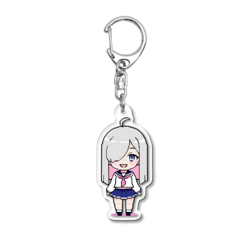 れとろげーむがーる Acrylic Key Chain