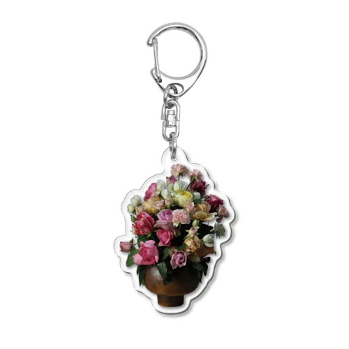 薔薇の花束 Acrylic Key Chain