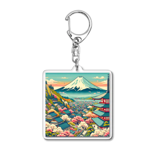 Bravo Nippon  Acrylic Key Chain