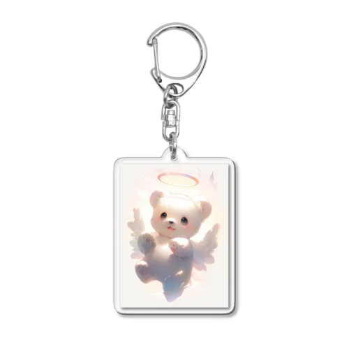 天使くまちゃん໒꒱⡱ Acrylic Key Chain