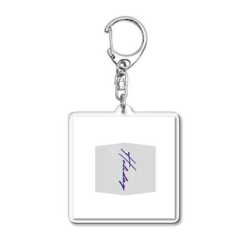 Holiday Acrylic Key Chain