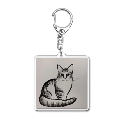 猫ちゃん Acrylic Key Chain