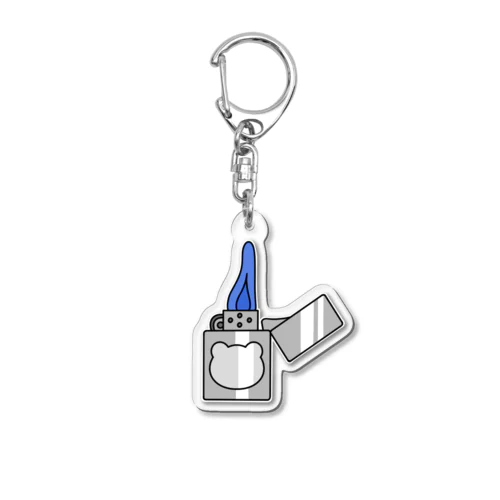 Mippoライター正面 Acrylic Key Chain