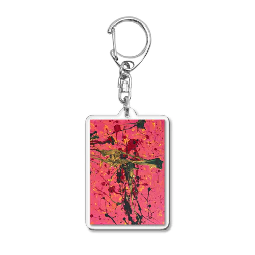 ピンクベース Acrylic Key Chain