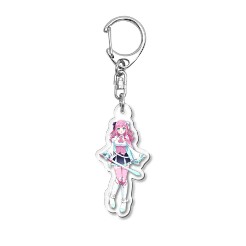 霧夢ユア立ち絵グッズ Acrylic Key Chain