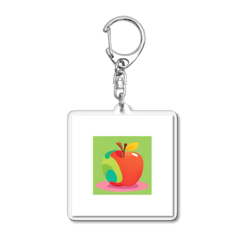 りんりんりんご Acrylic Key Chain