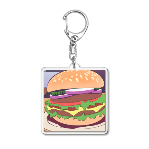 バーガービック Acrylic Key Chain