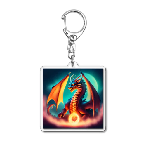 dragons Acrylic Key Chain