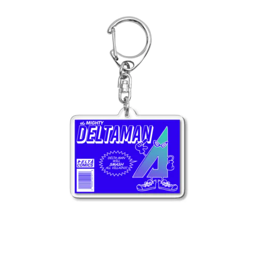 DELTAMAN Acrylic Key Chain