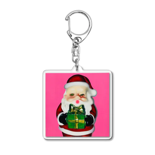 Santa Acrylic Key Chain