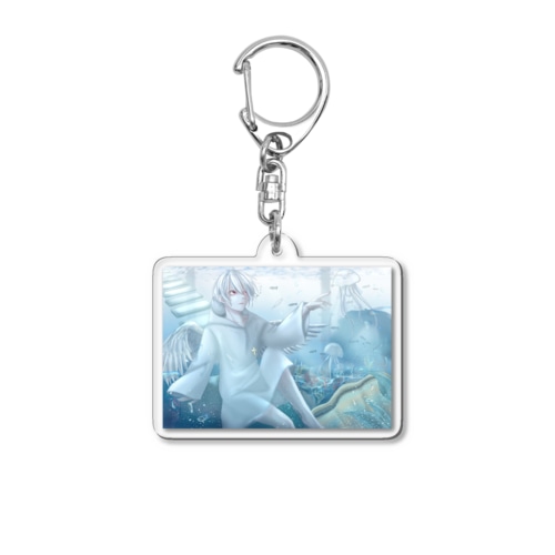 楽園の海 Acrylic Key Chain