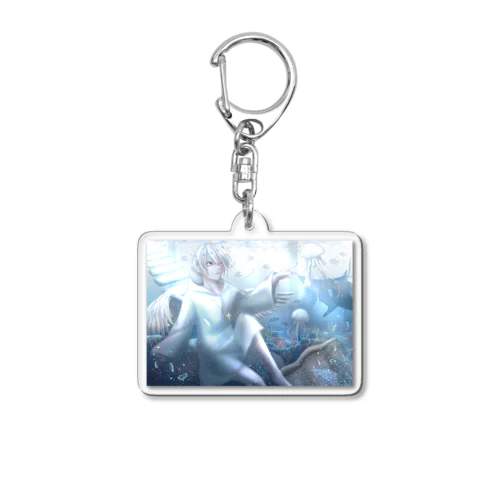 楽園の海 Acrylic Key Chain