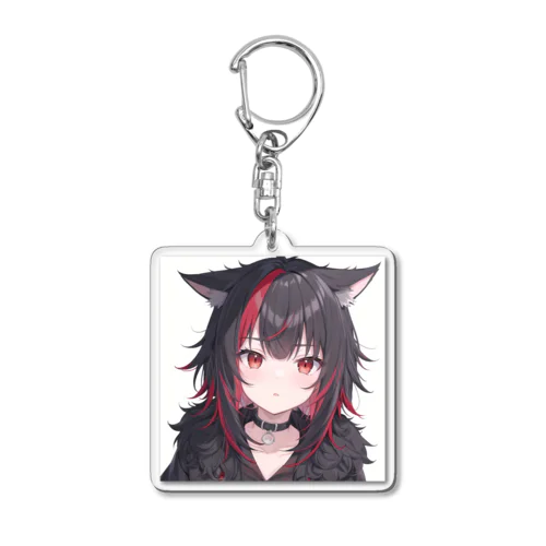 最弱プレデターあまがみグッズ Acrylic Key Chain