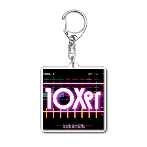 10Xer Acrylic Key Chain