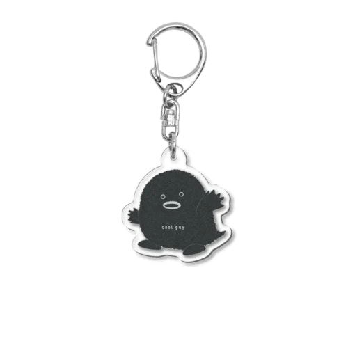 cool guy Acrylic Key Chain