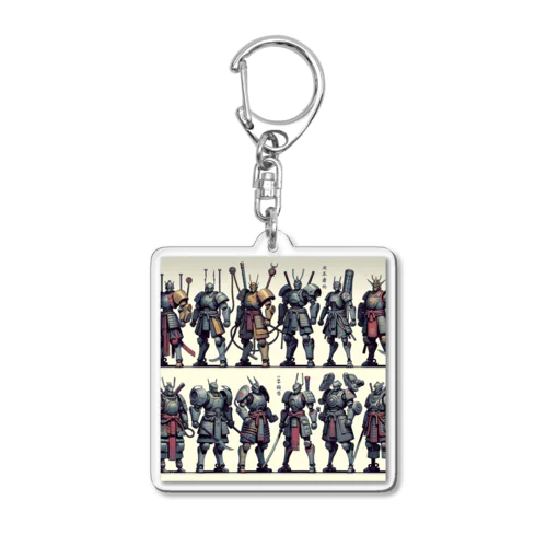 十二神将ロボ２ Acrylic Key Chain