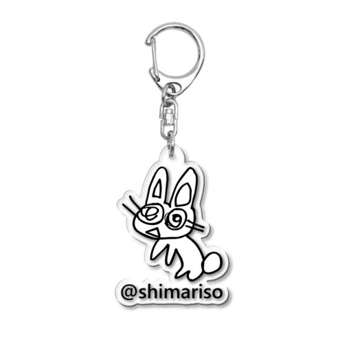 てきとううさぎアクキー Acrylic Key Chain