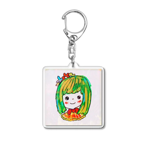 花さくらちゃん Acrylic Key Chain