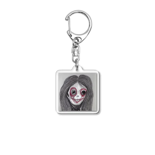 怖い絵 Acrylic Key Chain