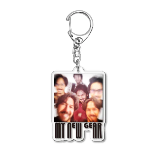 MNG マイニューギア(集合写真4 ) 【公式 / オフィシャル】  Acrylic Key Chain