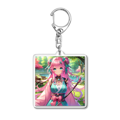 武装美女３ Acrylic Key Chain