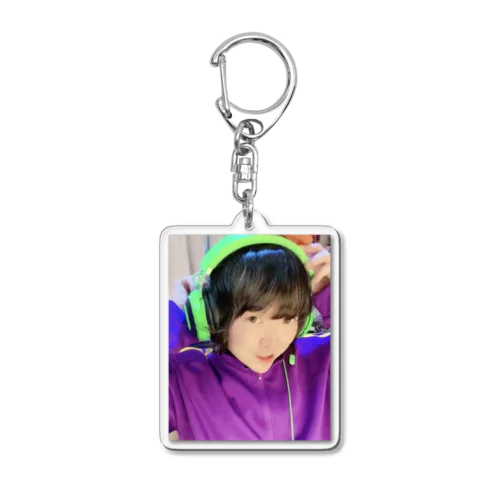 たざ美ちゃん🟣 Acrylic Key Chain