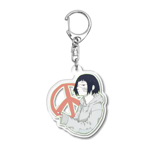 ぴすぴす Acrylic Key Chain