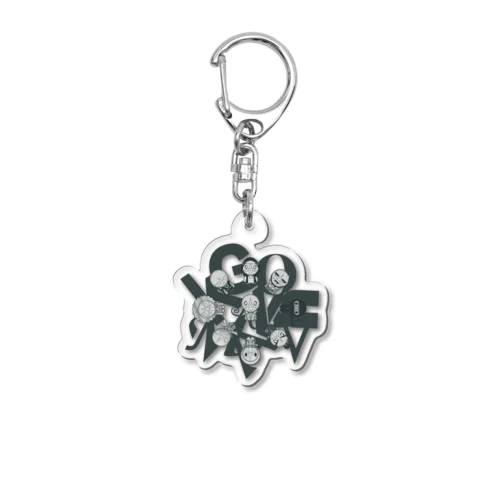 GOKAKUMAN LOGO A Acrylic Key Chain