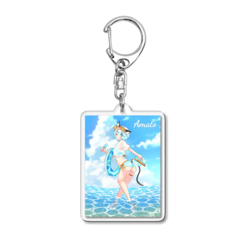 ぷりけつ天兎 Acrylic Key Chain