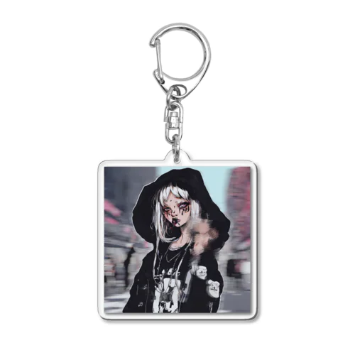 怖可愛いグッズ Acrylic Key Chain