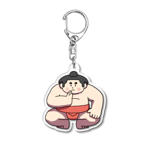 手刀を切る力士 Acrylic Key Chain